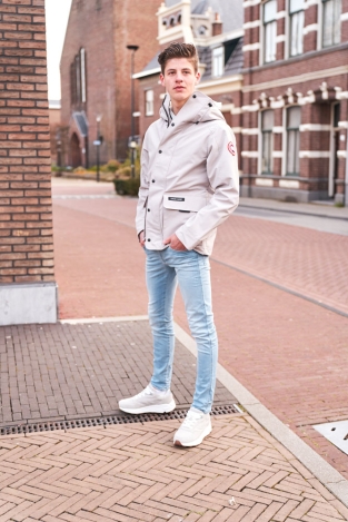 Canada Goose voorjaar beige .