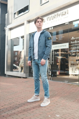 Stone Island voorjaar blauw