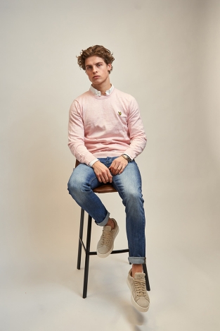 Lyle and Scott- Voorjaar roze look