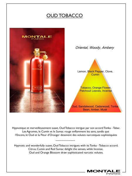 Montale Paris OUD TABACCO 100 ML EDP