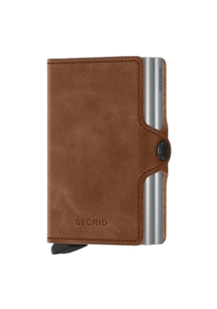 Secrid  Twinwallet Vintage Cognac-Silver