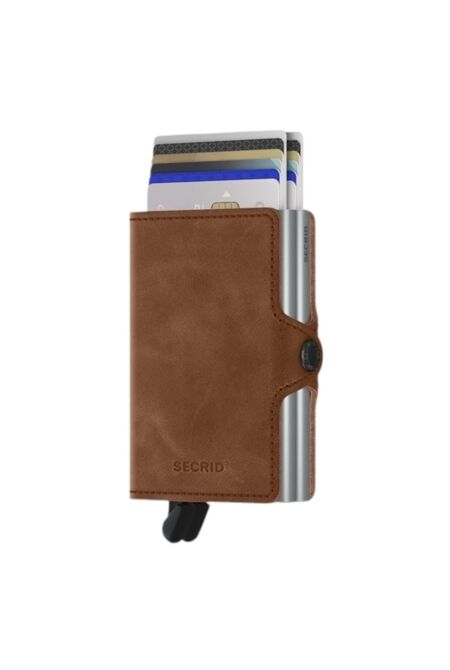 Secrid  Twinwallet Vintage Cognac-Silver