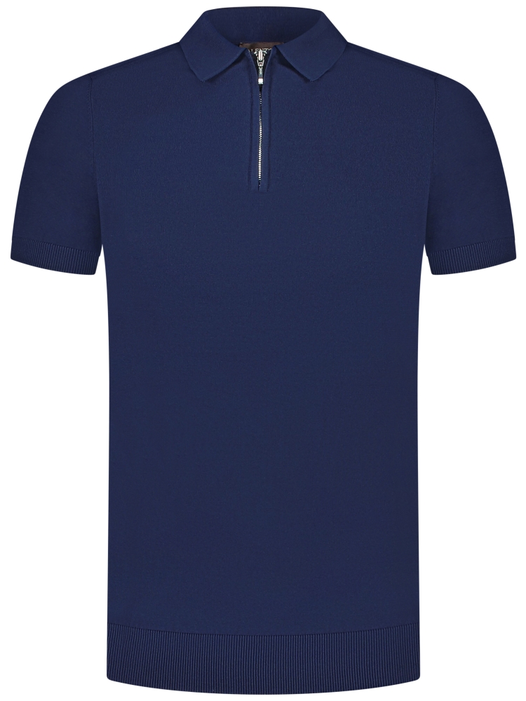 Valentoni Trevi polo zip Navy