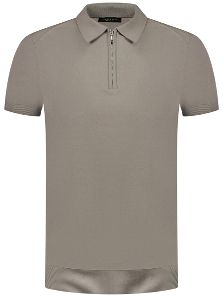 Valentoni Trevi polo zip Stone