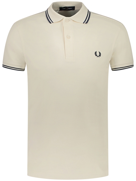 Fred Perry M3600 TWIN TIPPED Y24 ECRU/T.BLUE