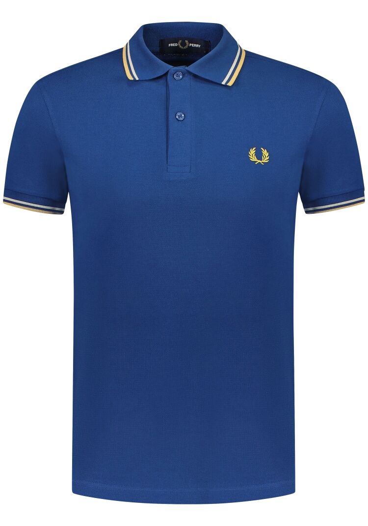 Fred Perry M3600 TWIN TIPPED Y28 SHDCOB/OAT/HONEY