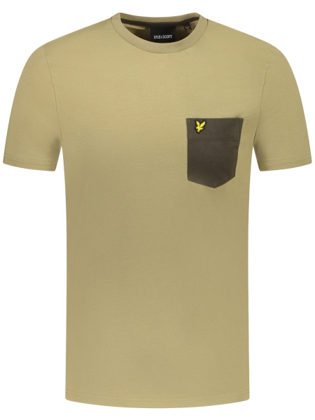 Lyle and Scott TS831VOG W850 SEAWEED-OLIVE