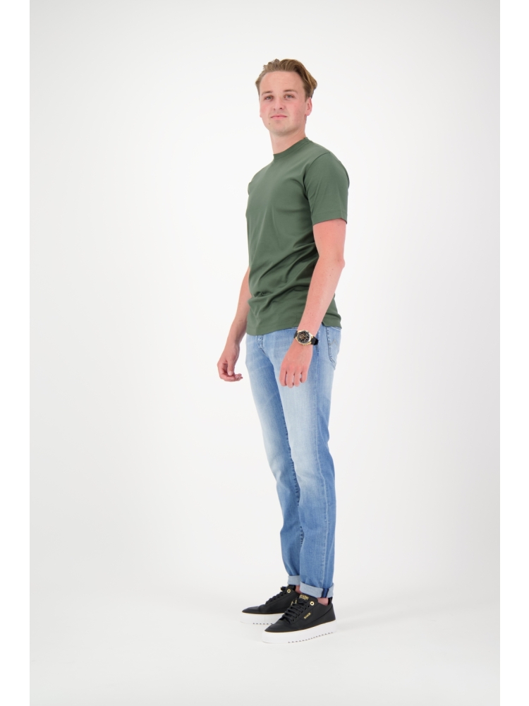 Valenza SUPIMA T-SHIRT 1001 07 GREEN