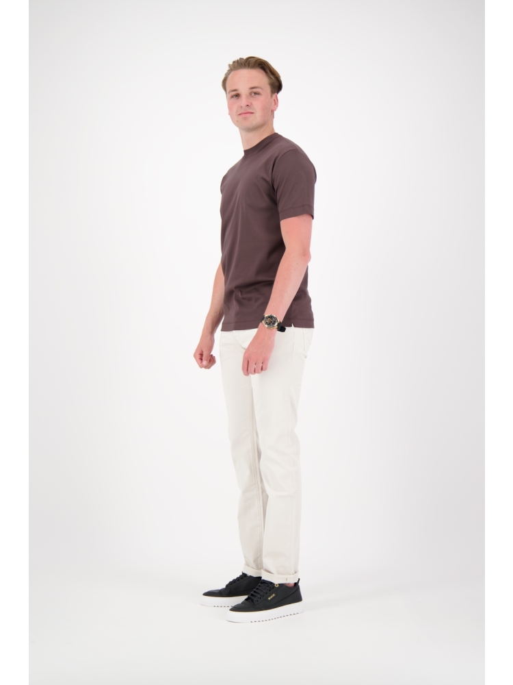 Valenza SUPIMA T-SHIRT 1001 61 EBONY BROWN