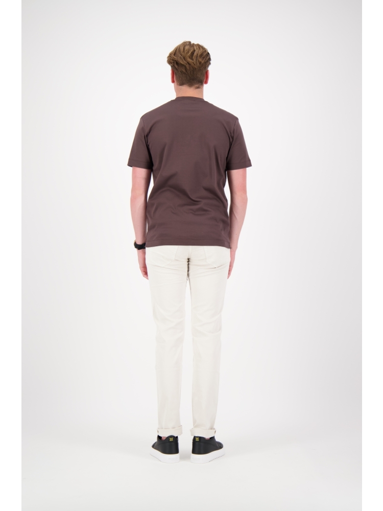 Valenza SUPIMA T-SHIRT 1001 61 EBONY BROWN