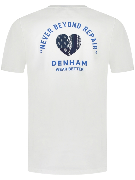 denham 01-24-10-52-110 BOX TEE 1 WHITE