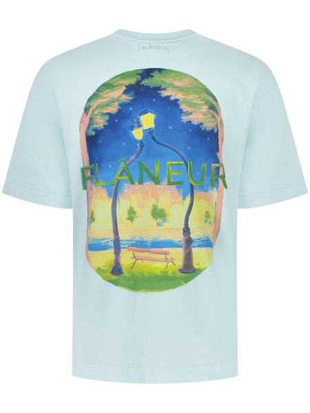 Flaneur F15116 LANTERNS OF LOVE T-SHIRT BLUE