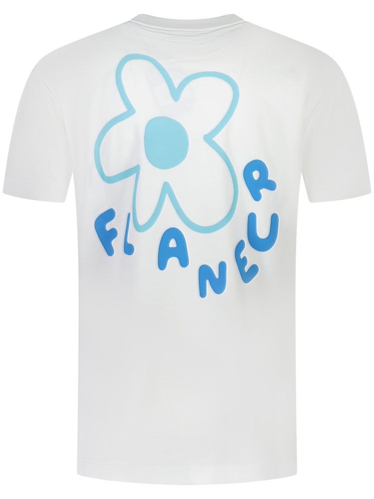 Flaneur F15183 BLOSSOM T-SHIRT WHITE