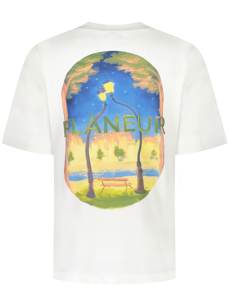 Flaneur F15170 LANTERNS OF LOVE T-SHIRT WHITE