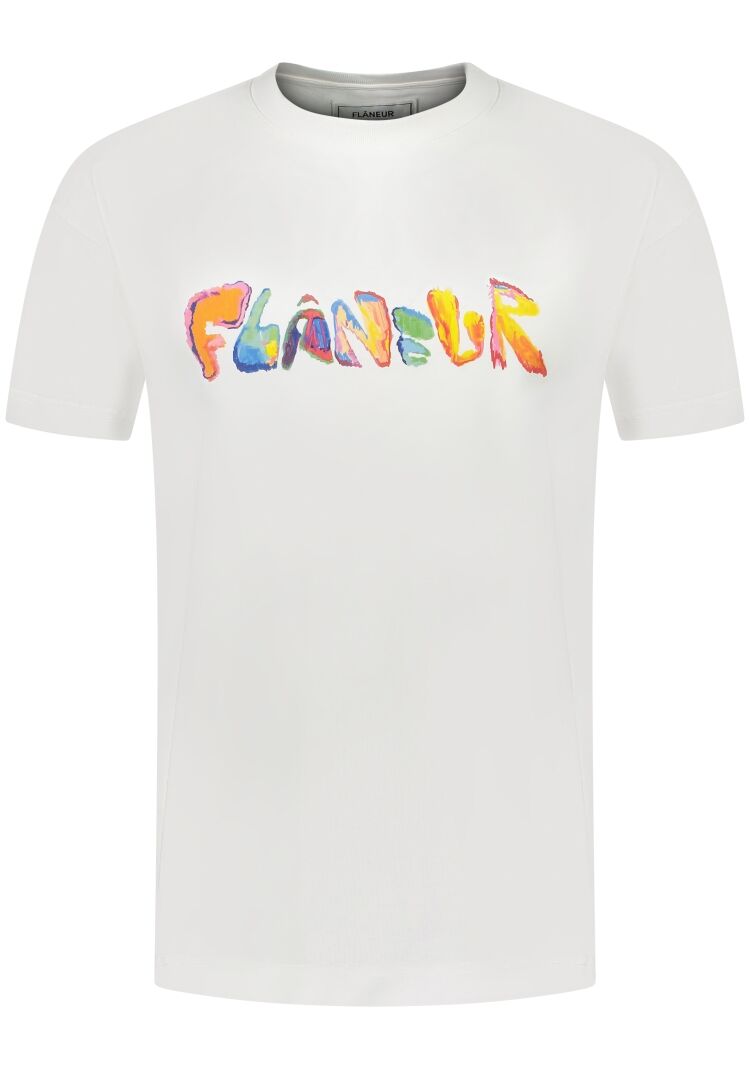 Flaneur F15168 MARKERSTIFT T-SHIRT WHITE