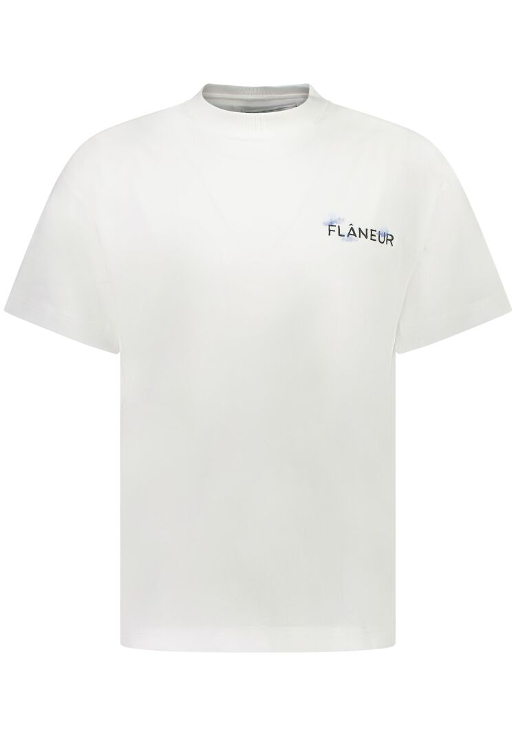 Flaneur F14086 AERONAUTIQUE T-SHIRT WHITE