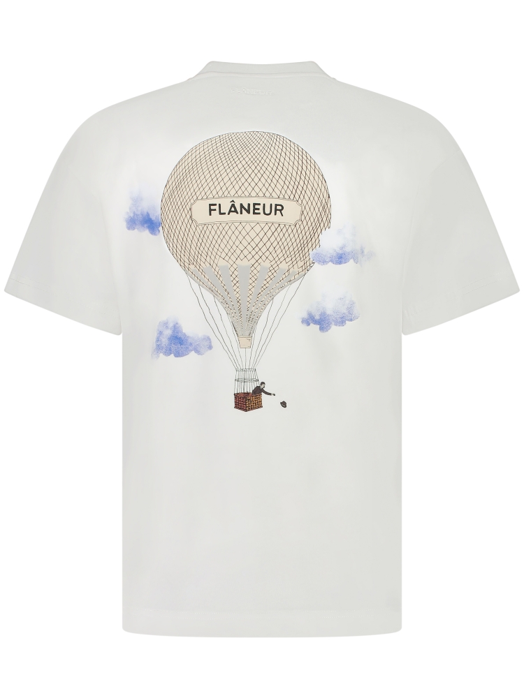 Flaneur F14086 AERONAUTIQUE T-SHIRT WHITE