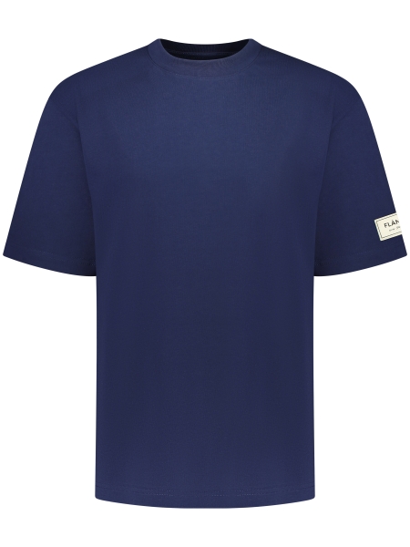 Flaneur F141960 ATELIER T-SHIRT NAVY