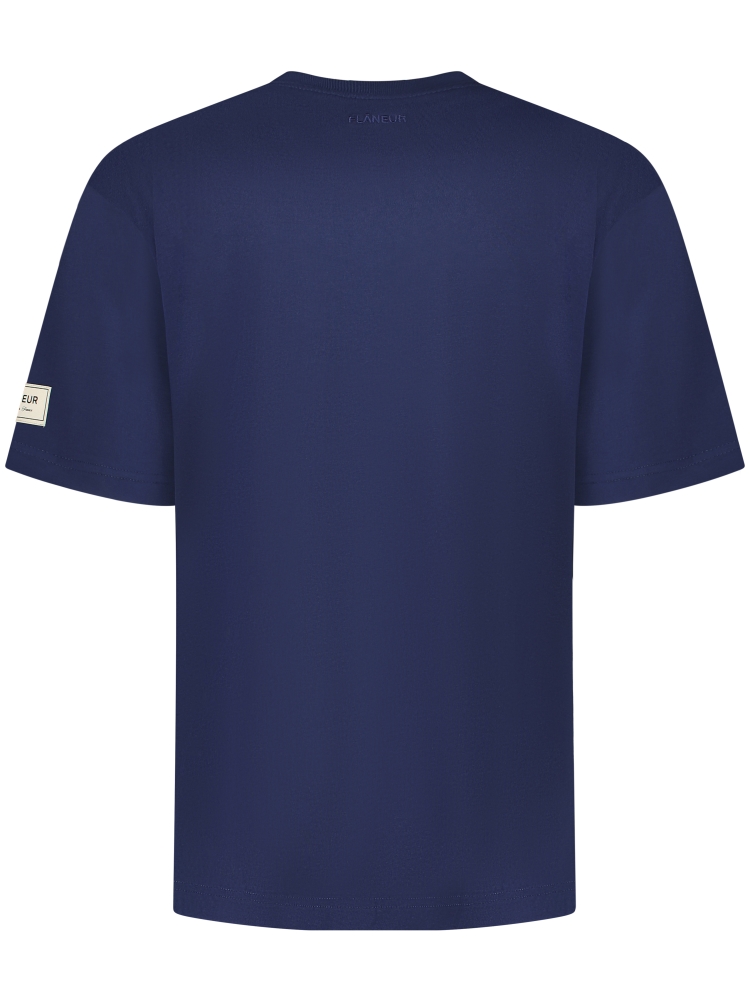 Flaneur F141960 ATELIER T-SHIRT NAVY