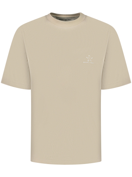 Brams fruit OUTLINE T-SHIRT 786 BEIGE