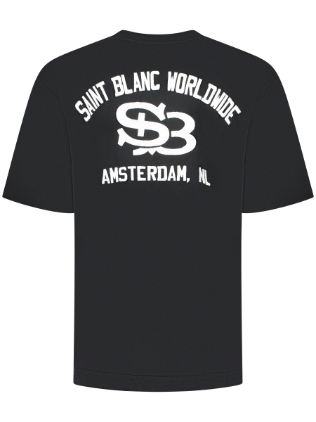 Saint Blanc ARCH T-SHIRT JET BLACK