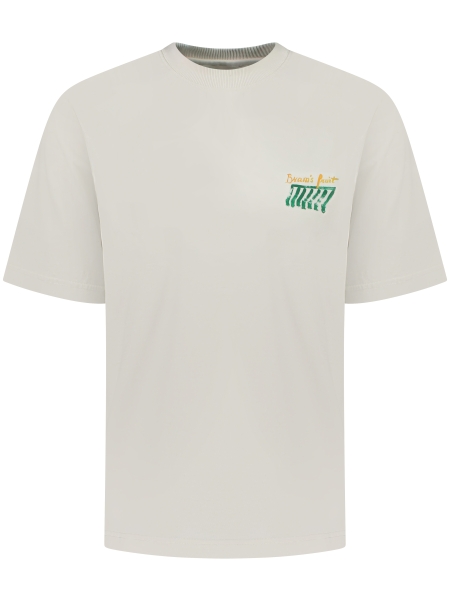 Brams fruit CANOPY ACRYLIC T-SHIRT 692 WHITE