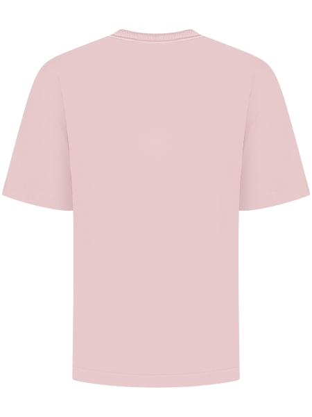 Brams fruit MUM'S SCRIPT LOGO T-SHIRT 772 PINK