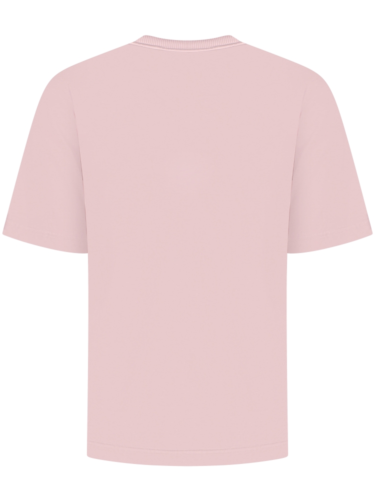 Brams fruit MUM'S SCRIPT LOGO T-SHIRT 772 PINK