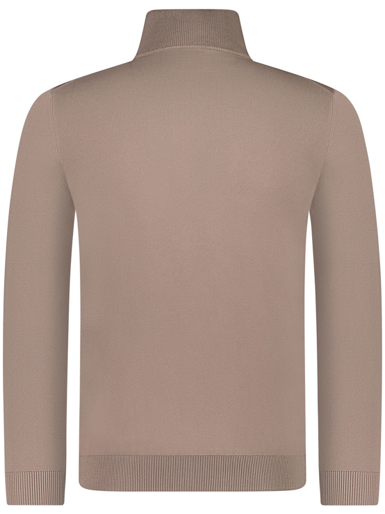 Valentoni TRIVERO COL ZIP V60 TAUPE