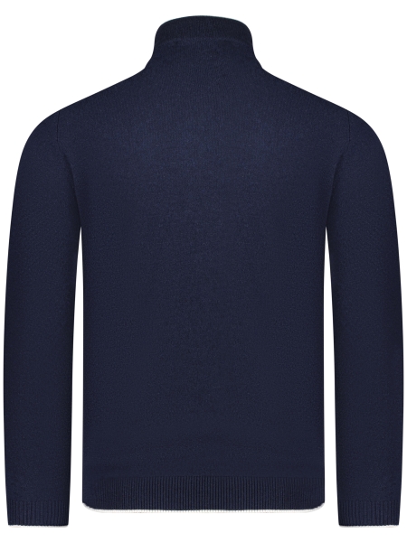 Valentoni TOM HALF ZIP OFFICER NAVY/PRISTINE