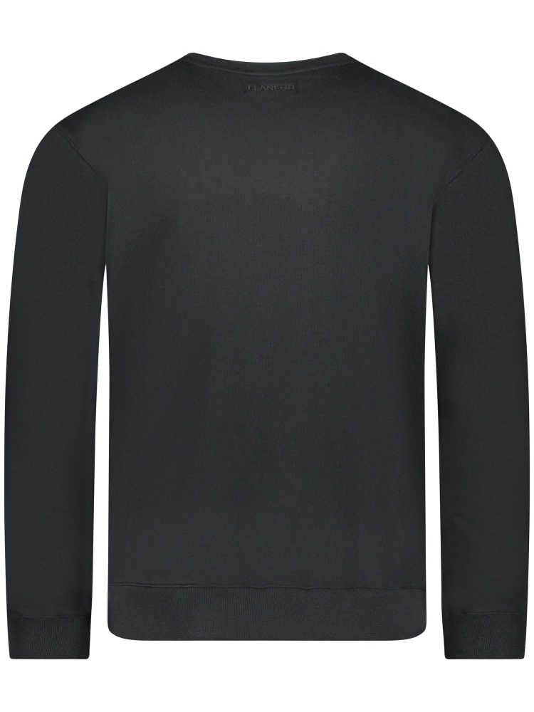 Flaneur FNOS908 SIGNATURE SWEATER BLACK