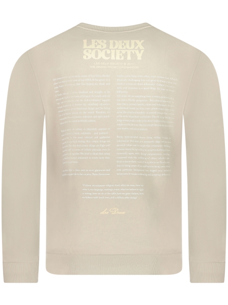 Les Deux LDM200184 SOCIETY SWEAT 815769 L. SAND/S. MELON