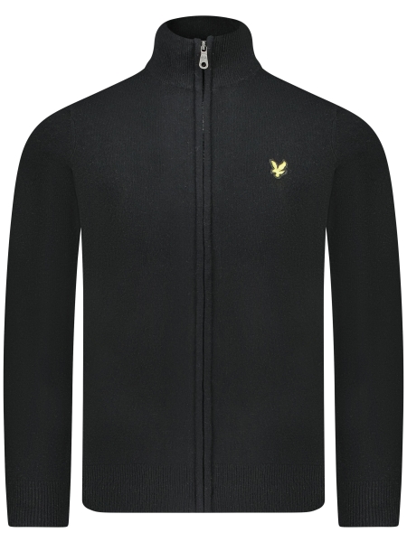 Lyle and Scott KN2102V W155 JET BLACK MARL