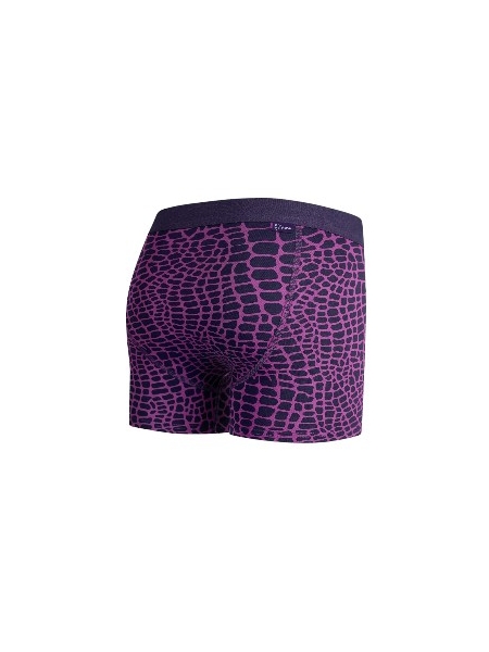 A-dam BOXER-BRIEF PURPLE-CROC