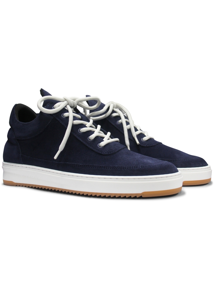 Filling Pieces 10122791916 LOW TOP SUEDE 1916 DARK BLUE