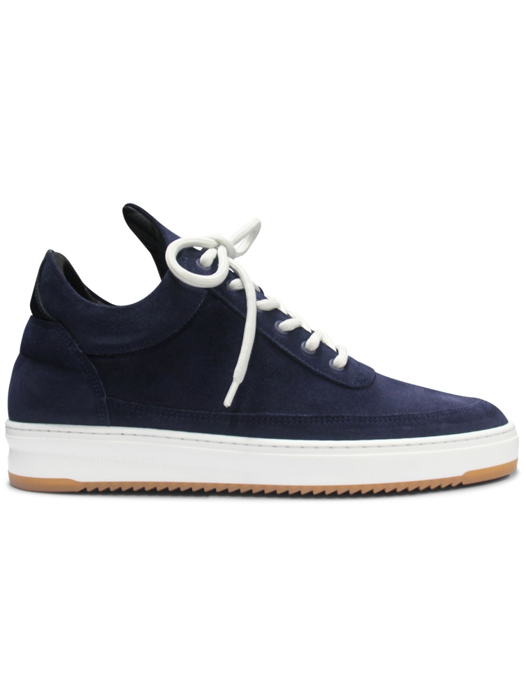 Filling Pieces 10122791916 LOW TOP SUEDE 1916 DARK BLUE