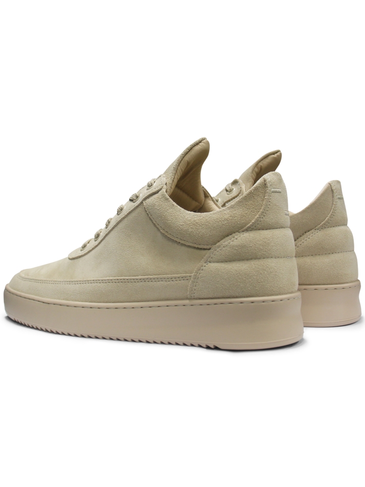 Filling Pieces 10122797990 LOW TOP SUEDE NOS! 1990 ALL BEIGE