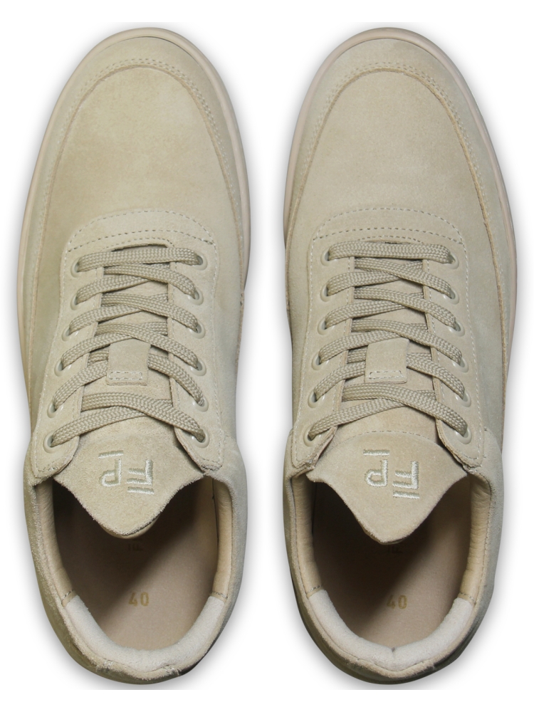 Filling Pieces 10122797990 LOW TOP SUEDE NOS! 1990 ALL BEIGE